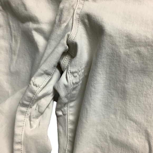 NYDJ Jeans Marilyn Straight Cut Cropped Cream Size 12P LIFTxTUCK Technology - Picture 7 of 10